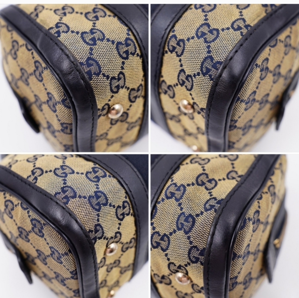 ❌️SOLD SOLD SOLD❌️Gucci Gg MonogramVintage Cherry Line mini Boston Bag - Picture 11 of 16
